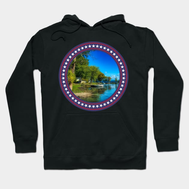 Lake Champlain Hoodie by MonkeyBusiness